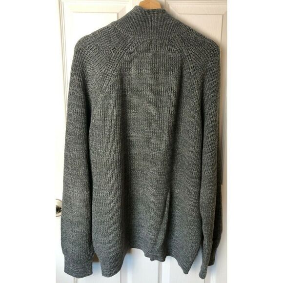 Banana Republic Men’s XL Cotton Blend Pullover Sweater Gray - Picture 4 of 6